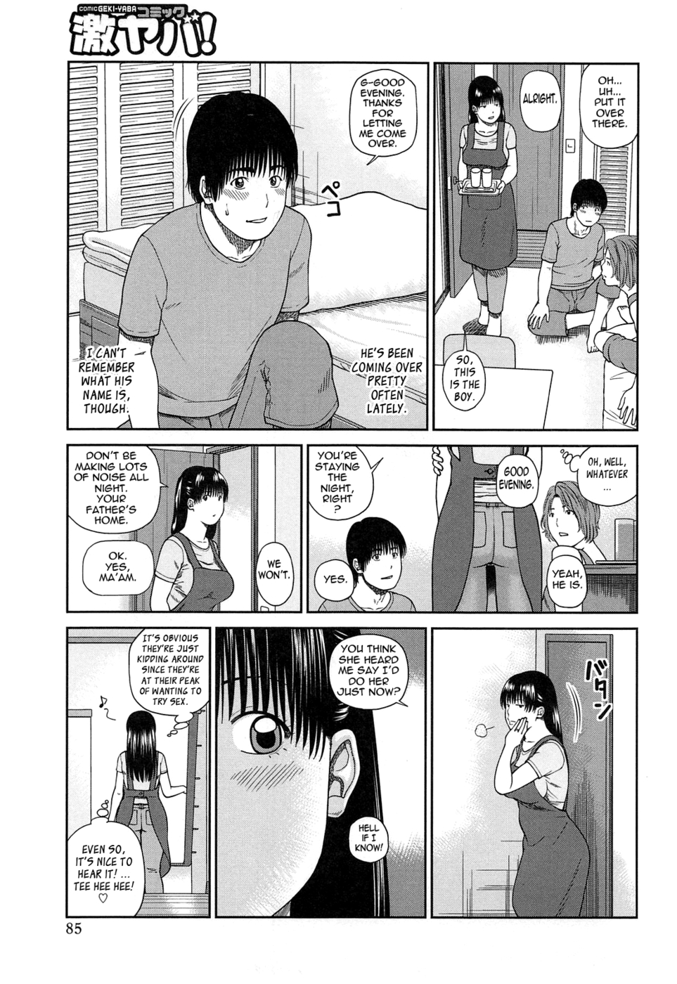 Hentai Manga Comic-35 Year Old Ripe Wife-Chapter 5-The Night I Was Aroused By My Son's Friend (First Half)-3